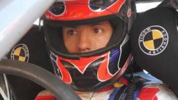 <b>EN ARGENTINA. </b>El Kun Agüero presentó su escudería de coches y habló de su futuro.