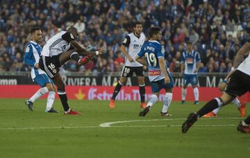 Kondogbia marca el 0-1.