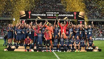 El equipo parisino ganó en Tánger la Supercopa.