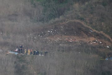 Aerial images of the accident site.