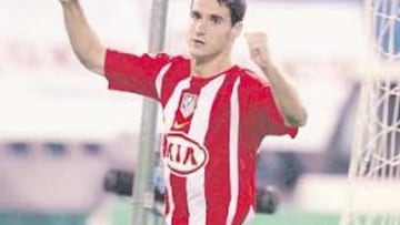 <b>GOLEADOR. </b>Pablo celebró así el gol que marcó el pasado jueves ante el Cádiz.