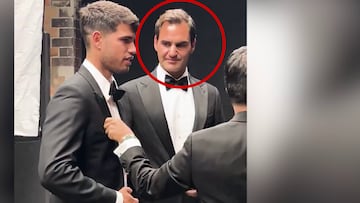 Se vuelve viral este momento único entre Federer y Alcaraz