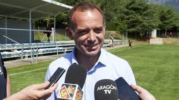 Lapetra, presidente del Real Zaragoza. 