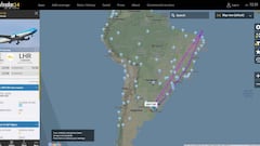 Un vuelo de repatriación desde Buenos Aires a Londres dio la vuelta en el océano Atlántico