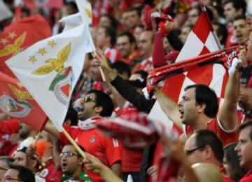 Las im¨¢genes del Sevilla-Benfica