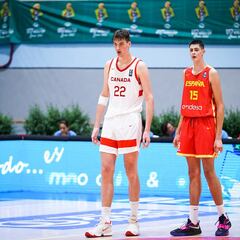 Olivier Rioux ya mide 2,36