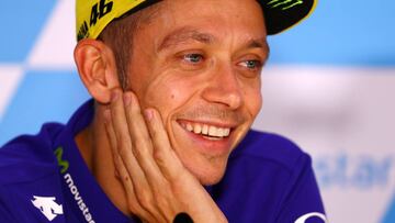 Rossi: "Me siento bien y la pierna no me duele mucho"