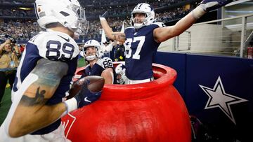 It was announced that the Cowboys had cut tight end Peyton Hendershot, but it turns out they were able to find someone to trade for him instead.