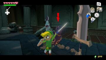 Captura de pantalla - The Legend of Zelda: Wind Waker HD (WiiU)