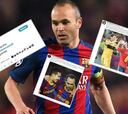 Ramos, Torres, Casillas... el mundo del fútbol se emociona con Iniesta