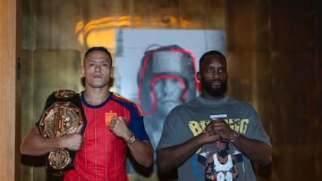 Costello van Steenis y Fabian Edwards, cara a cara en España.