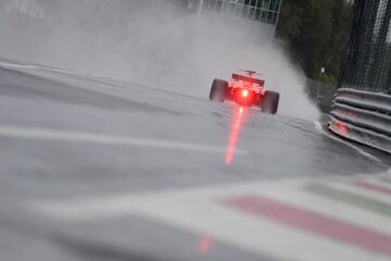 La lluvia en Monza retrasó la calificación del GP de Italia