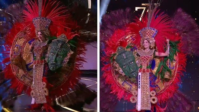 Así fue el traje nacional que lució María Fernanda Beltrán, la representante de México en Miss Universo 2024