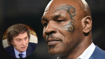 Mike Tyson manda mensaje a Milei y se declara su admirador