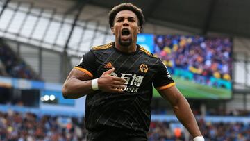 Wolverhampton Wanderers&#039; Spanish striker Adama Traore 