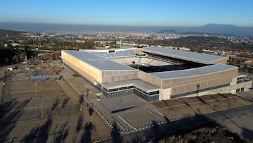 Santiago, 19 de julio 2025.
Ultimos detalles del estadio Claro Arena ubicado en la comuna de las Condes.
Javier Salvo/Photosport
Santiago, 14 de july 2025.
Santiago, 19 de july 2025.
Latestdetails on the Claro Arena stadium located in the Las Condes district.
Javier Salvo/Photosport