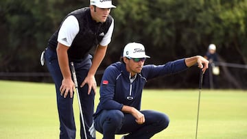 Jon Rahm y Rafa Cabrera Bello.