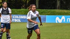 Leicy Santos, volante de la Selección Colombia