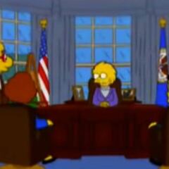 Los Simpson ya presagiaron la presidencia de Trump en 2000