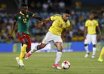 Colombia muestra buen fútbol ante Camerún