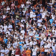 Mestalla sólo podrá acoger 15.000 personas contra el Getafe