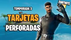 Fortnite: todas las tarjetas perforadas de la Temporada 3 y cómo completarlas
