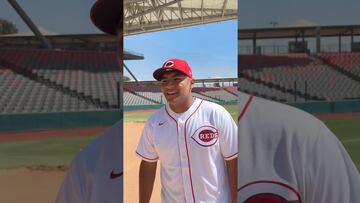 Yael Romero, primera base, firmó con los Reds de Cincinnati