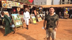 El chileno que trabaja en la Copa África: "Hay mucha pobreza y el Covid no existe"