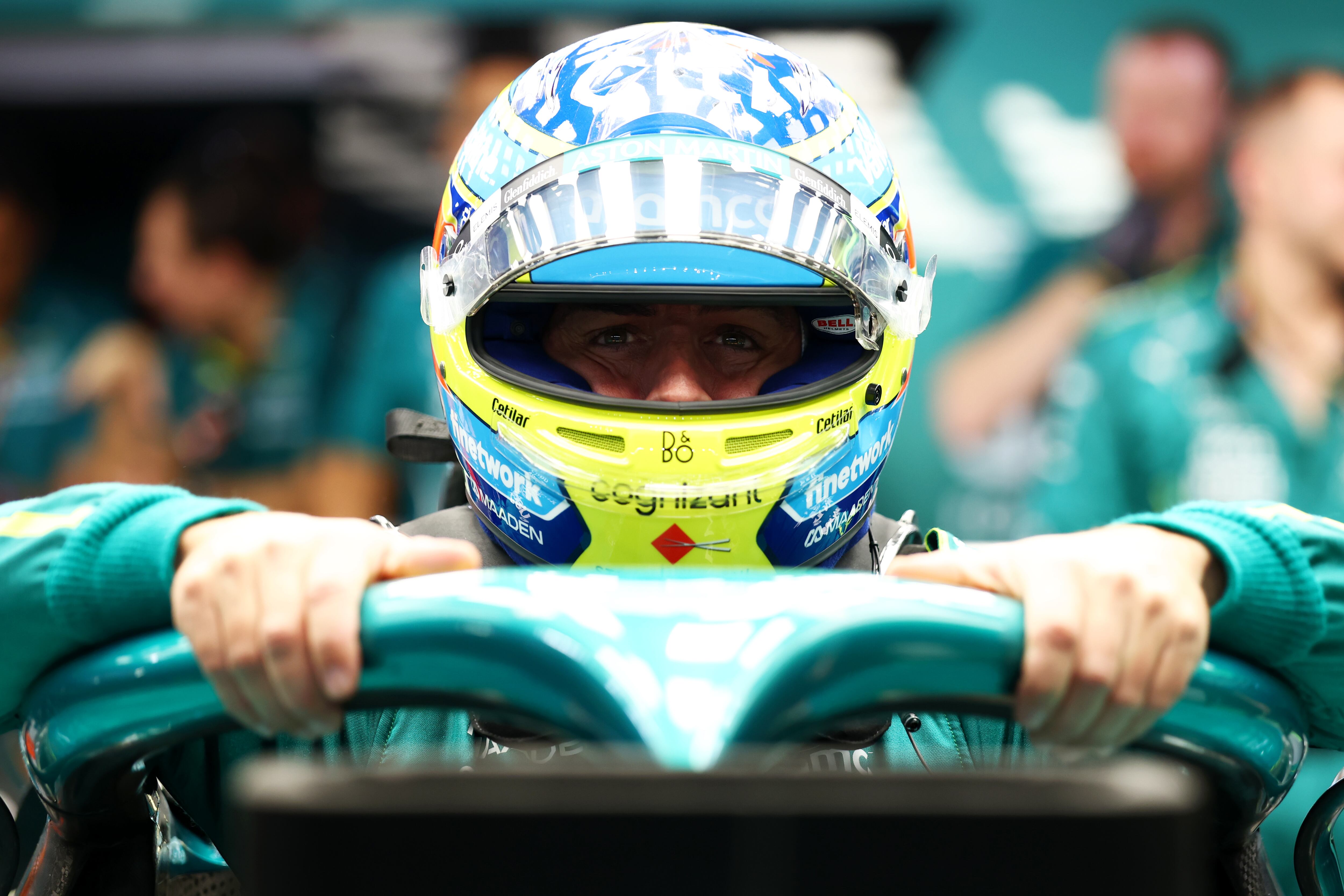 Alonso, en el GP de Singapur.