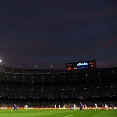 El Camp Nou sigue sin arrancar: 45.968 espectadores