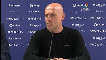 Calero, satisfecho tras la victoria en Andorra.