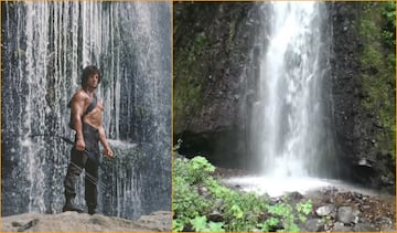 Una de las escenas más memorables se rodó en Coyuca de Benítez, en una cascada llamada El Salto.