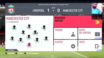 James saca de quicio al Kun en FIFA 20