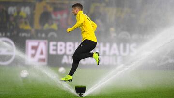 Dortmund's US midfielder Christian Pulisic