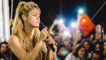 Singer Shakira on Memorial Day Weekend in Miami