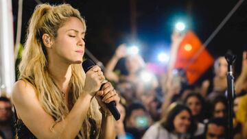 Singer Shakira on Memorial Day Weekend in Miami