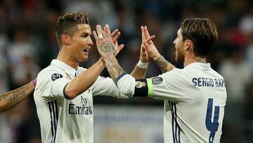 Teammates | Cristiano Ronaldo and Sergio Ramos.