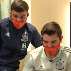 Brahim desvela su mote familiar y Pedri lo que sintió al entrenar con Messi por primera vez