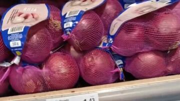 Va a un supermercado valenciano a por cebolla valenciana y lo que se encuentra le activa todas las alarmas