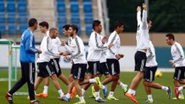 Cristiano Ronaldo y Pepe trabajaron en el gimnasio