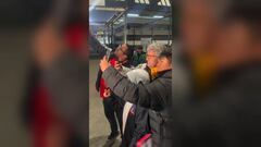 Daniel Morón dejaba la cancha tras los incidentes y un hincha de Colo Colo le dijo esto