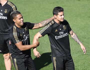 El Madrid prepara el partido ante el Granada