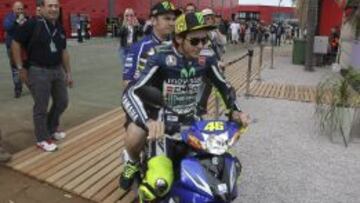 Valentino Rossi: "El objetivo es mejorar y estar en el podio"