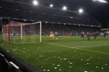 Gol de Mario Suárez. 1-0.