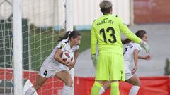 Luc&iacute;a Rodr&iacute;guez, tras un gol. 