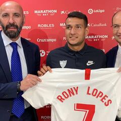 Rony Lopes: "Vengo a ganar títulos a un grande de Europa"