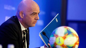 Infantino, presidente de la FIFA.