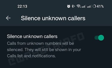 WhatsApp tiene un nuevo objetivo: evitar las llamadas de spam