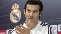 El entrenador argentino del Real Madrid, Santiago Hern&aacute;n Solari.