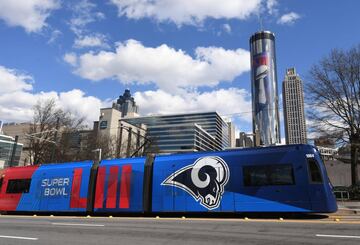 La ciudad de Atlanta se encuentra volcada con la final de la Super Bowl 2019.